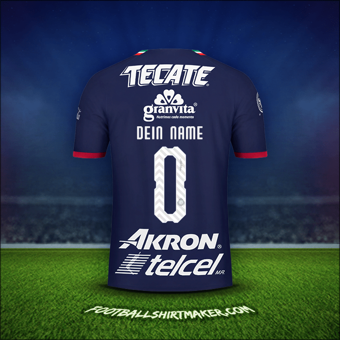 Trikot Guadalajara 2018/19 Dritte -  dein name - 0