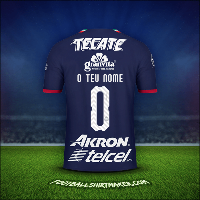 Camisola Guadalajara 2018/19 Terceira -  o teu nome - 0
