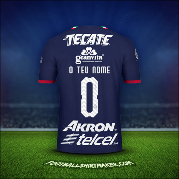 Camisola Guadalajara 2018/19 Terceira -  o teu nome - 0