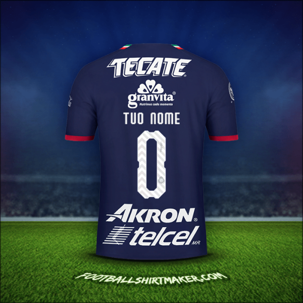 Maglia Guadalajara 2018/19 Terza -  tuo nome - 0
