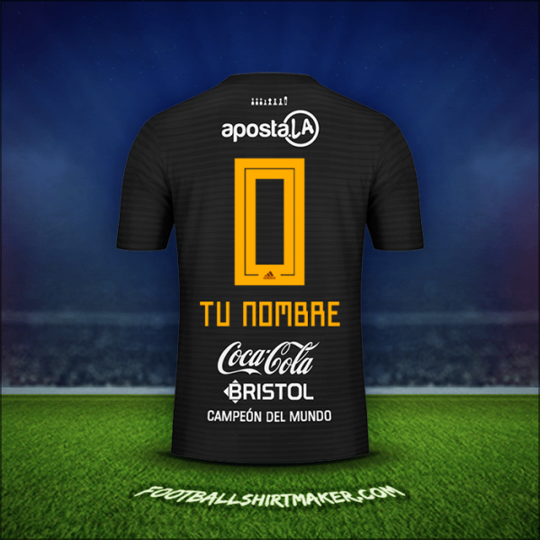 Jersey Club Olimpia 2018/19 Visita -  tu nombre - 0