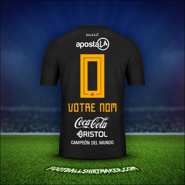 Maillot Club Olimpia 2018/19 Extérieur -  votre nom - 0