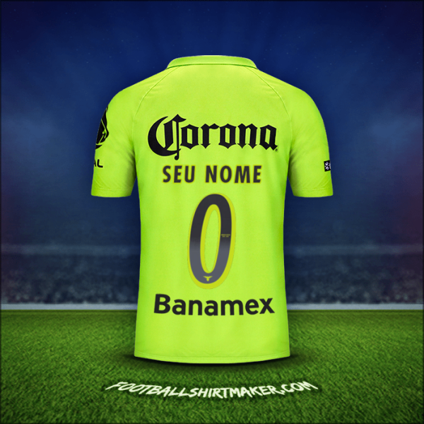 Camisa Club America 2014/15 Terceira -  seu nome - 0