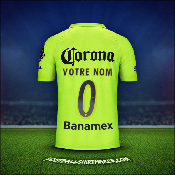 Maillot Club America 2014/15 Troisième -  votre nom - 0