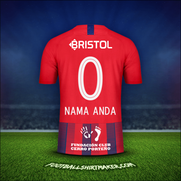 Jersey Club Cerro Porteño 2019 -  nama anda - 0