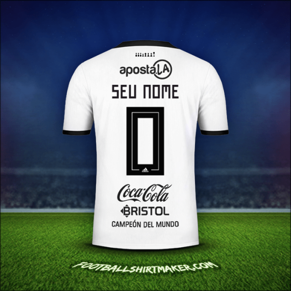 Camisa Club Olimpia Libertadores 2019 -  seu nome - 0