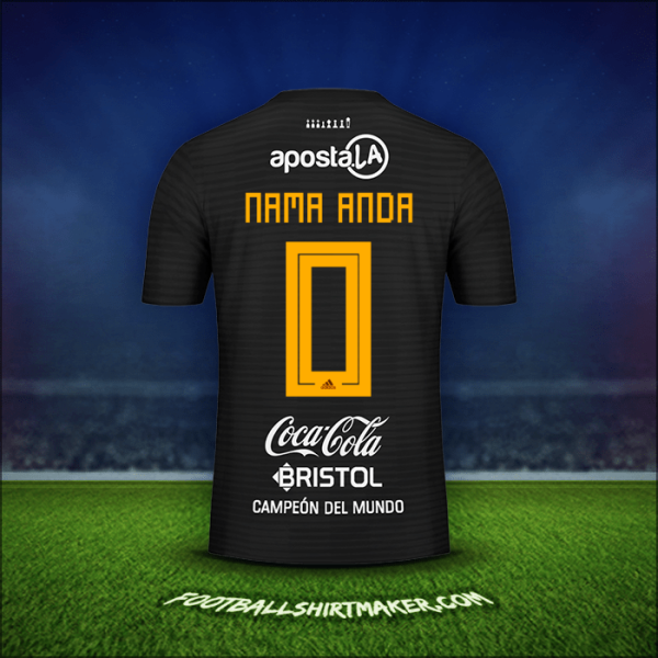 Jersey Club Olimpia Libertadores 2019 Alternatif -  nama anda - 0
