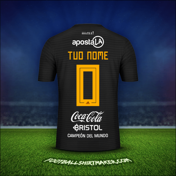 Maglia Club Olimpia Libertadores 2019 Seconda -  tuo nome - 0