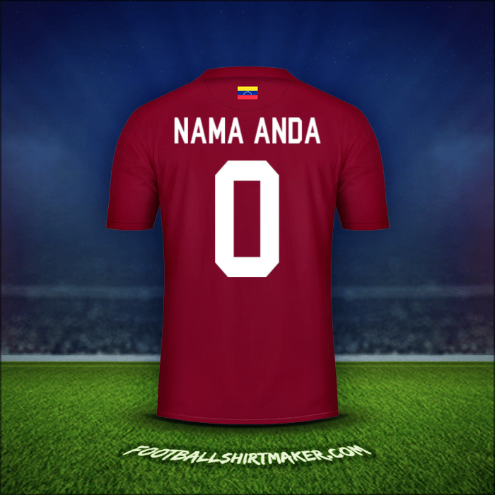 Jersey Venezuela 2019/2020 -  nama anda - 0