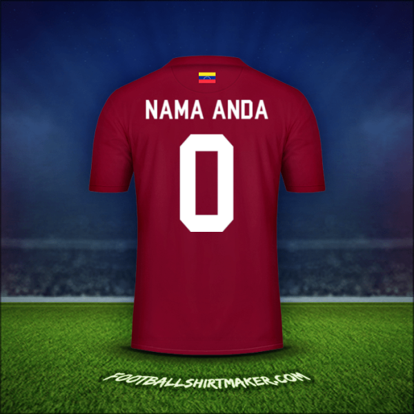 Jersey Venezuela 2019/2020 -  nama anda - 0