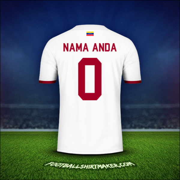 Jersey Venezuela 2019/2021 Alternatif -  nama anda - 0