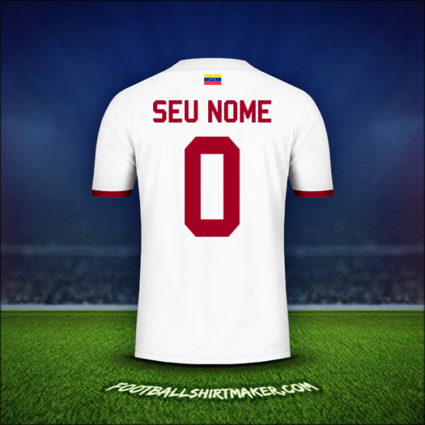 Camisa Venezuela 2019/2021 Alternativa -  seu nome - 0