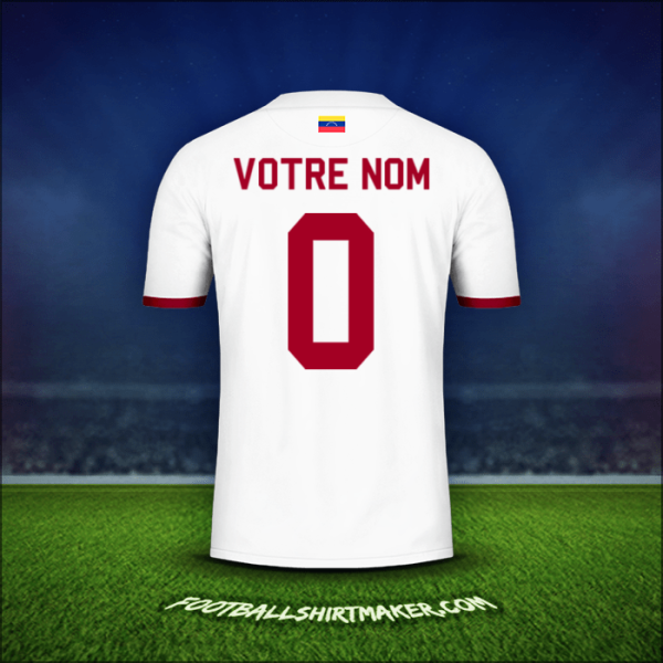 Maillot Venezuela 2019/2021 Extérieur -  votre nom - 0