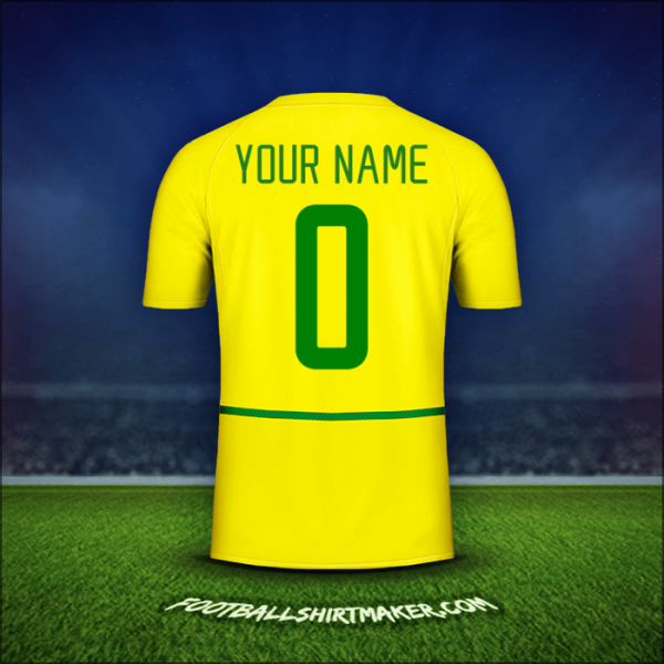 Jersey Brazil 2002/04 -  your name - 0