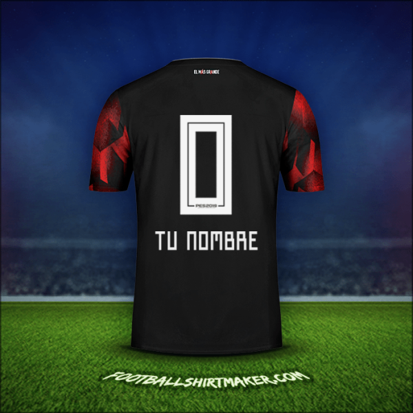 Jersey River Plate 2019 Tercera -  tu nombre - 0