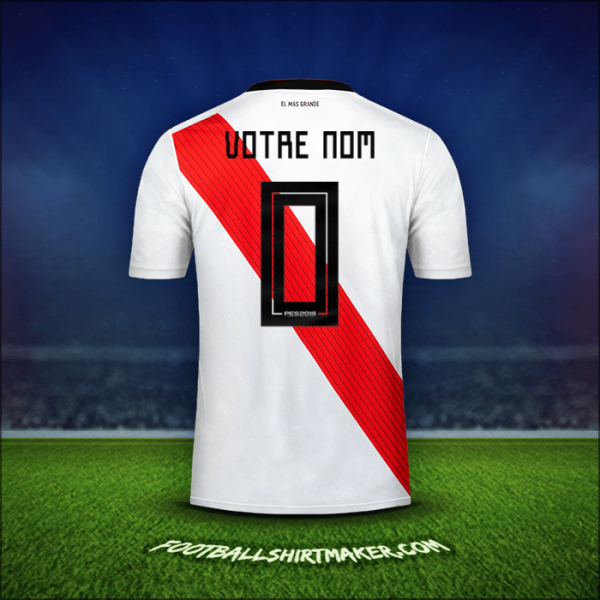 Maillot River Plate Coupes 2019 -  votre nom - 0