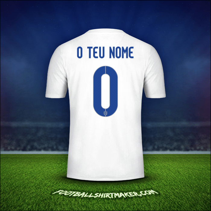 Camisola Inglaterra 2014/15 -  o teu nome - 0