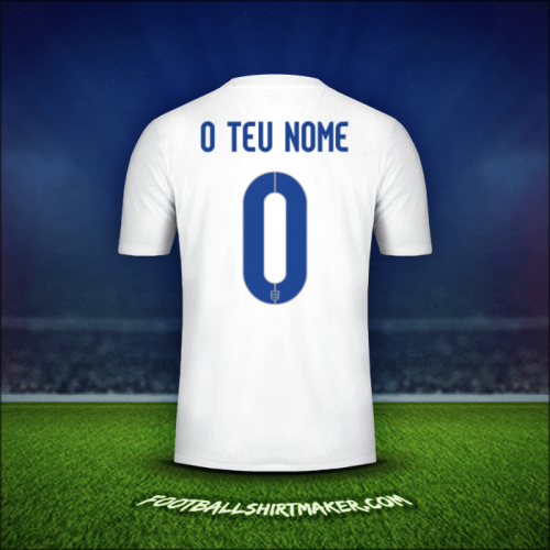 Camisola Inglaterra 2014/15 -  o teu nome - 0