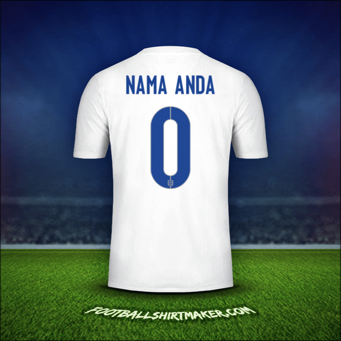 Jersey Inggris 2014/15 -  nama anda - 0