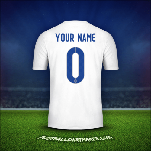 Jersey England 2014/15 -  your name - 0