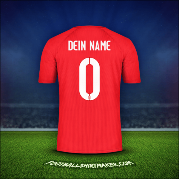 Trikot England 2014/15 Auswärts -  dein name - 0