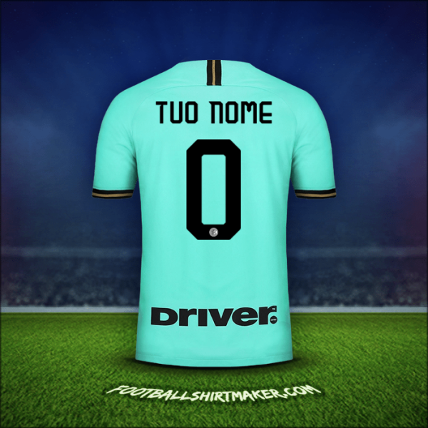 Maglia Inter 2019/20 Seconda -  tuo nome - 0