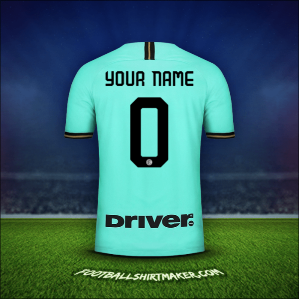Shirt Inter 2019/20 Away -  your name - 0