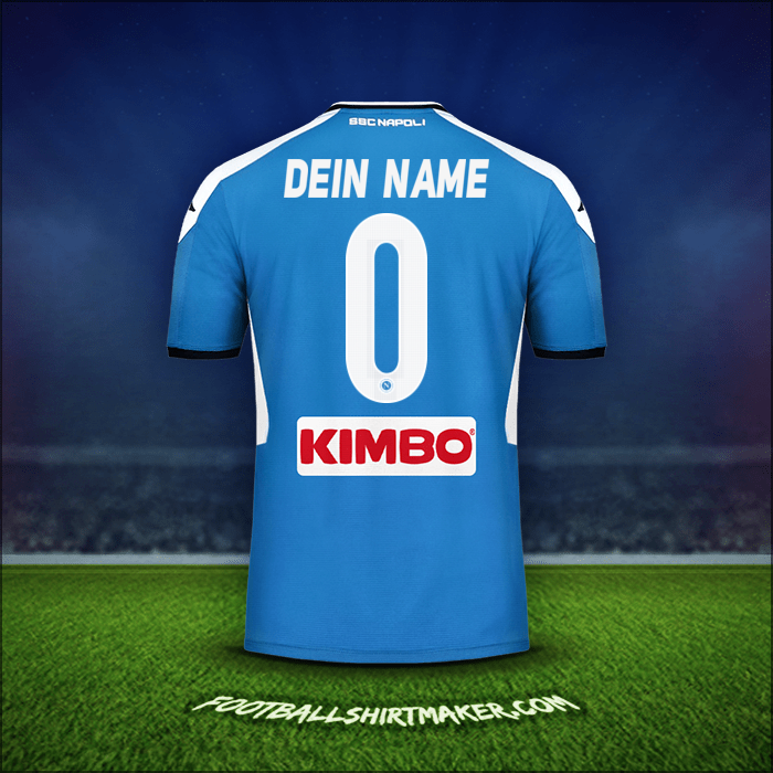 Trikot SSC Napoli 2019/20 -  dein name - 0