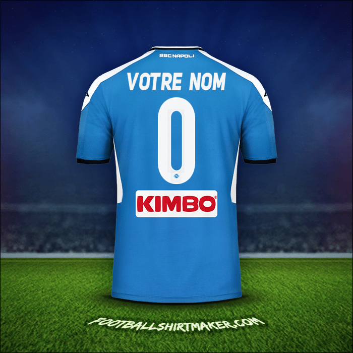 Maillot SSC Napoli 2019/20 -  votre nom - 0
