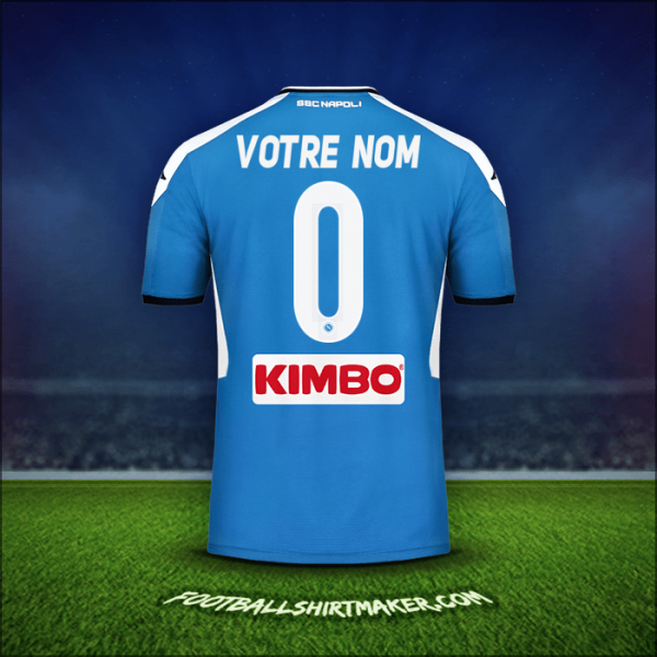 Maillot SSC Napoli 2019/20 -  votre nom - 0
