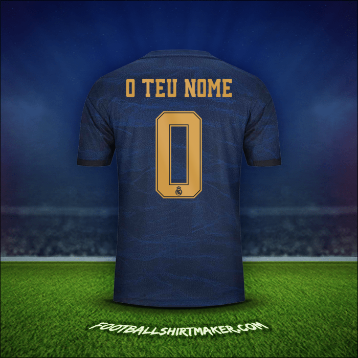 Camisola Real Madrid CF Cup 2019/20 Alternativa -  o teu nome - 0