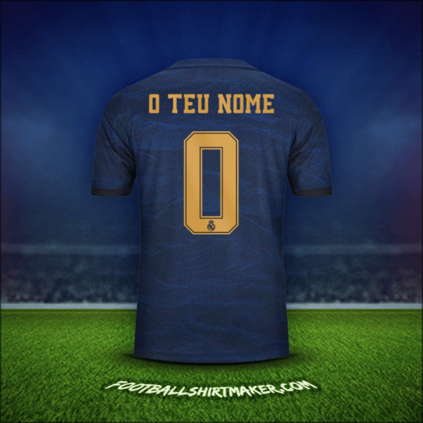 Camisola Real Madrid CF Cup 2019/20 Alternativa -  o teu nome - 0