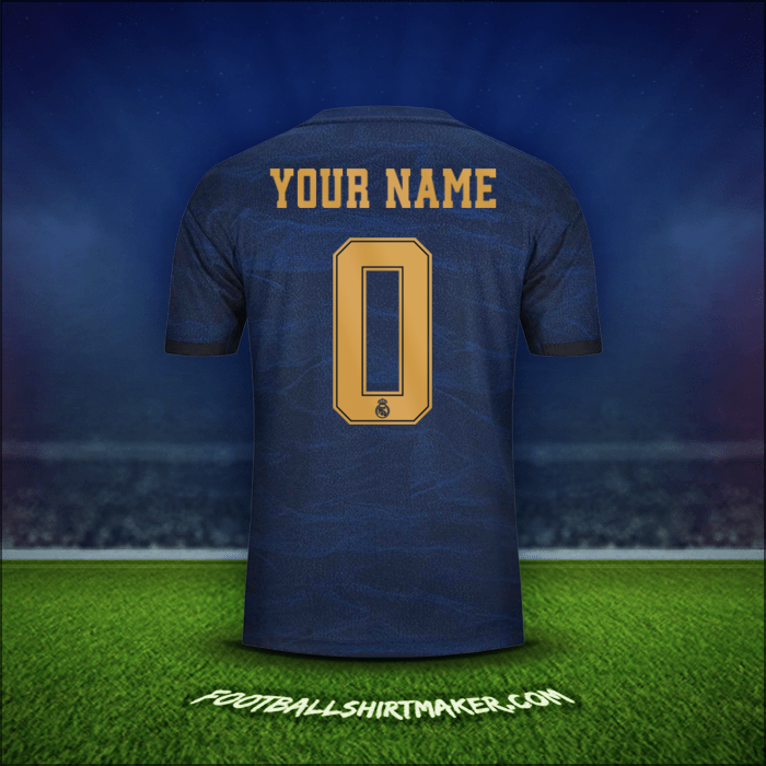Shirt Real Madrid CF Cup 2019/20 Away -  your name - 0