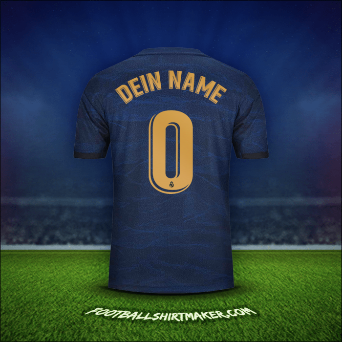 Trikot Real Madrid CF 2019/20 Auswärts -  dein name - 0