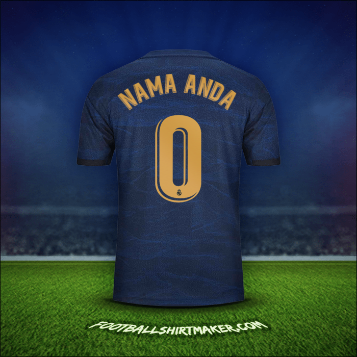 Jersey Real Madrid CF 2019/20 Alternatif -  nama anda - 0