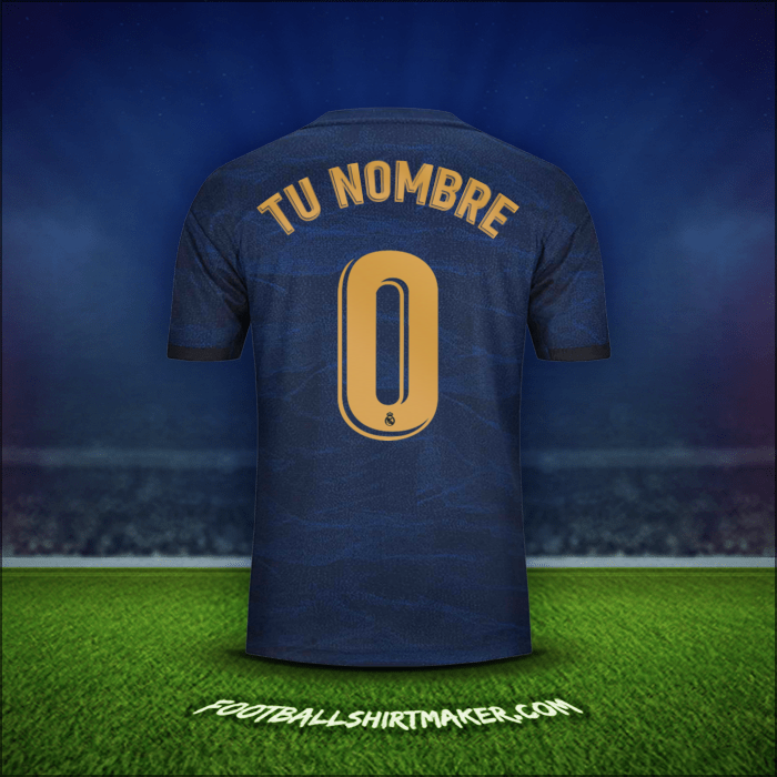 Camiseta Real Madrid CF 2019/20 Visita -  tu nombre - 0