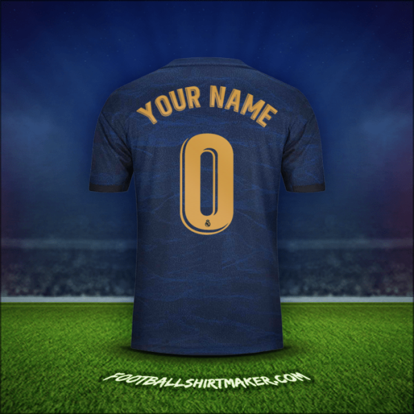 Shirt Real Madrid CF 2019/20 Away -  your name - 0