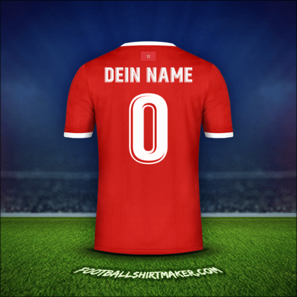 Trikot Marokko AFCON 2019 -  dein name - 0