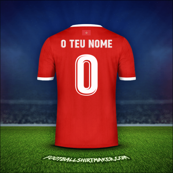 Camisola Marrocos AFCON 2019 -  o teu nome - 0