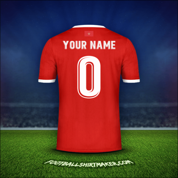 Shirt Morocco AFCON 2019 -  your name - 0