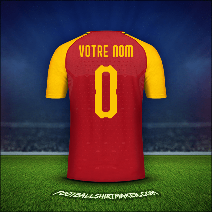 Maillot Ghana 2018/19 -  votre nom - 0