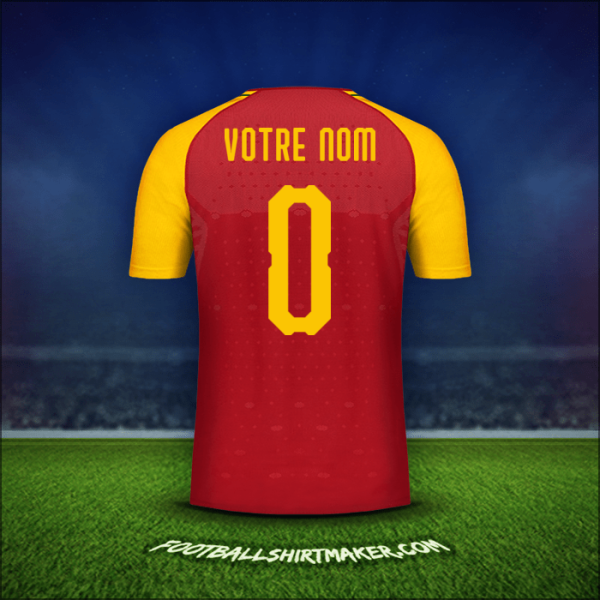Maillot Ghana 2018/19 -  votre nom - 0
