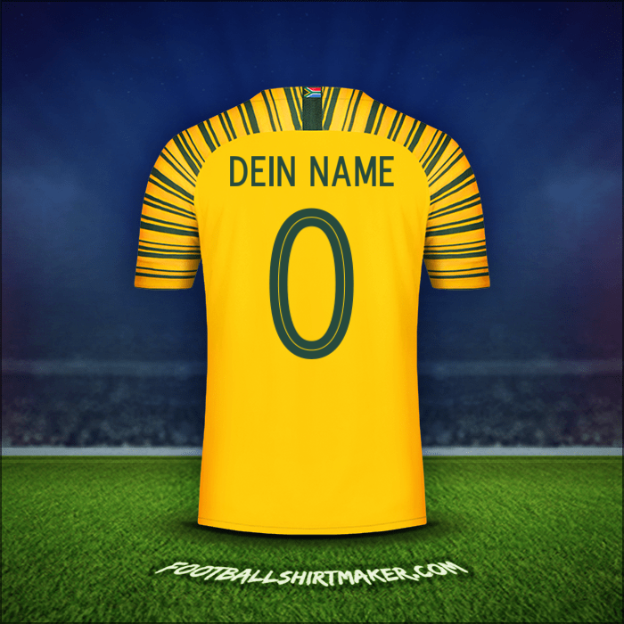 Trikot Südafrika 2018/19 -  dein name - 0