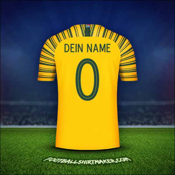 Trikot Südafrika 2018/19 -  dein name - 0