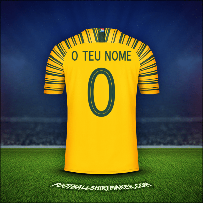 Camisola África do Sul 2018/19 -  o teu nome - 0