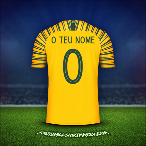 Camisola África do Sul 2018/19 -  o teu nome - 0