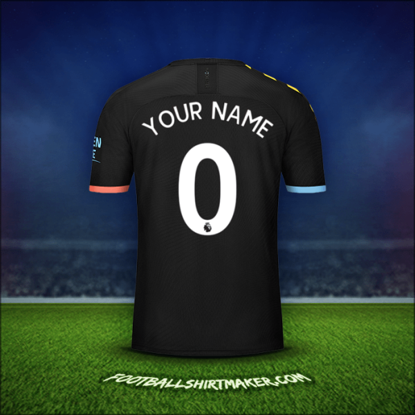 Shirt Manchester City 2019/20 Away -  your name - 0