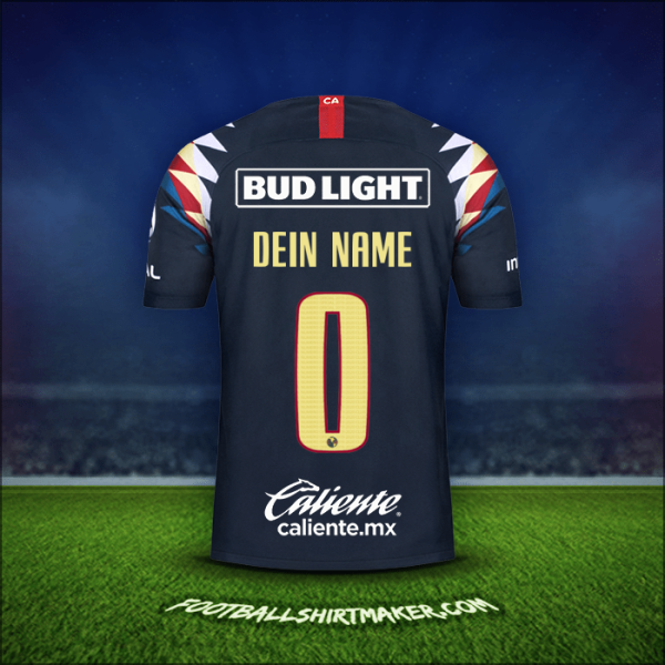 Trikot Club America 2019/20 Auswärts -  dein name - 0