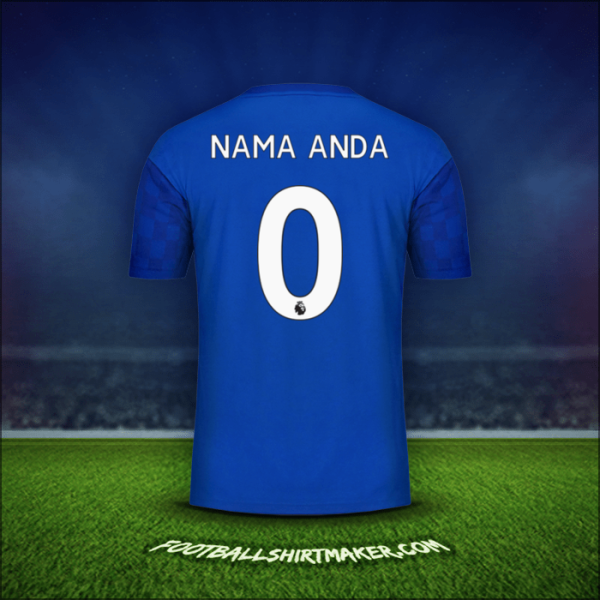 Jersey Leicester City FC 2019/20 -  nama anda - 0
