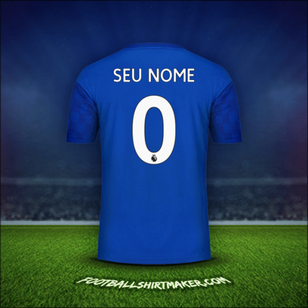 Camisa Leicester City FC 2019/20 -  seu nome - 0